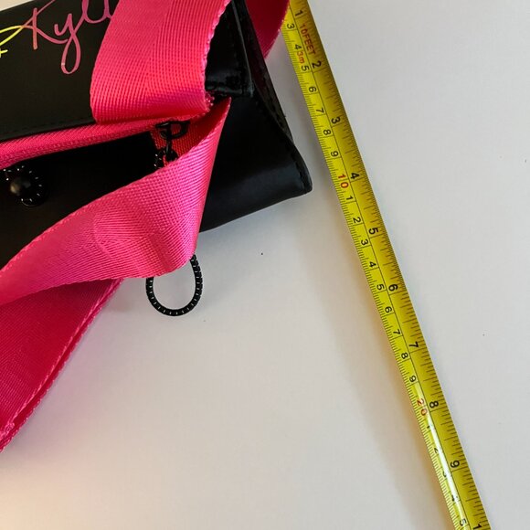 Kendall & Kylie Makeup Artist Brush Belt Holder Black Pink Adjustable Strap - Picture 9 of 11